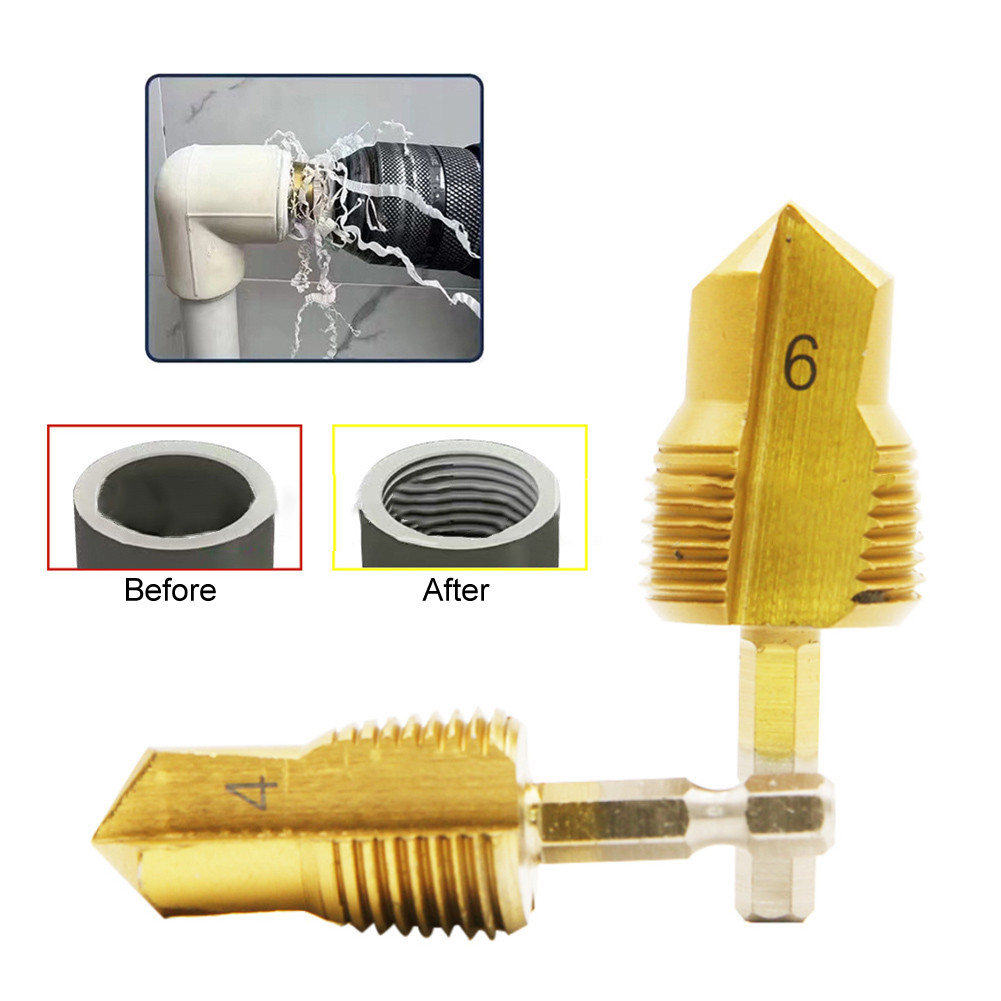 Jual PPR Water Pipe Internal Thread Opener For Pvc Plastic Pipe With ...