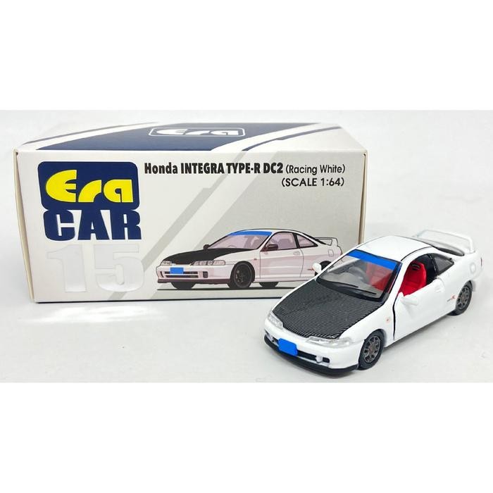Jual 1/64 ERA CAR HONDA INTEGRA TYPE-R DC2 (RHD) RACING WHITE | Shopee ...