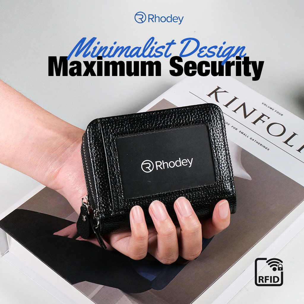Jual Rhodey Dompet Kartu Anti Magnetik RFID - 2323 | Shopee Indonesia