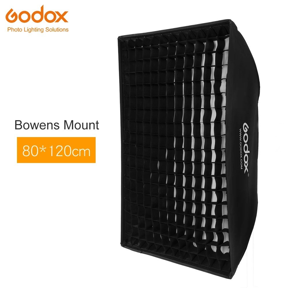 Jual Promo Godox Softbox Rectangular Bowens Mount Flash Diffuser ...
