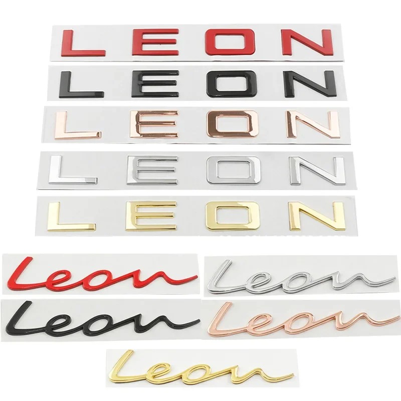 Jual IMPORT Car 3D Metal Trunk Words Letters Logo Decals Emblem Badge ...