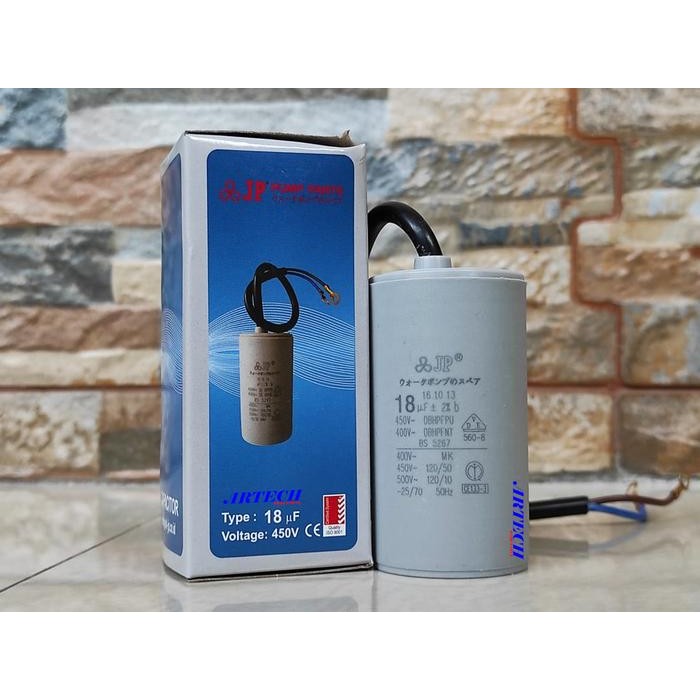 Jual JP 18 UF - 450V KAPASITOR / CAPACITOR KABEL (CAPACITOR) | Shopee ...