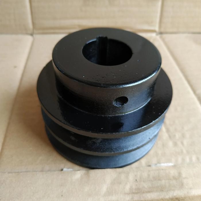 Jual PULLEY PULI PULLY A2 - 3 INCH AS 28 MM PULLY BESI COR | Shopee ...