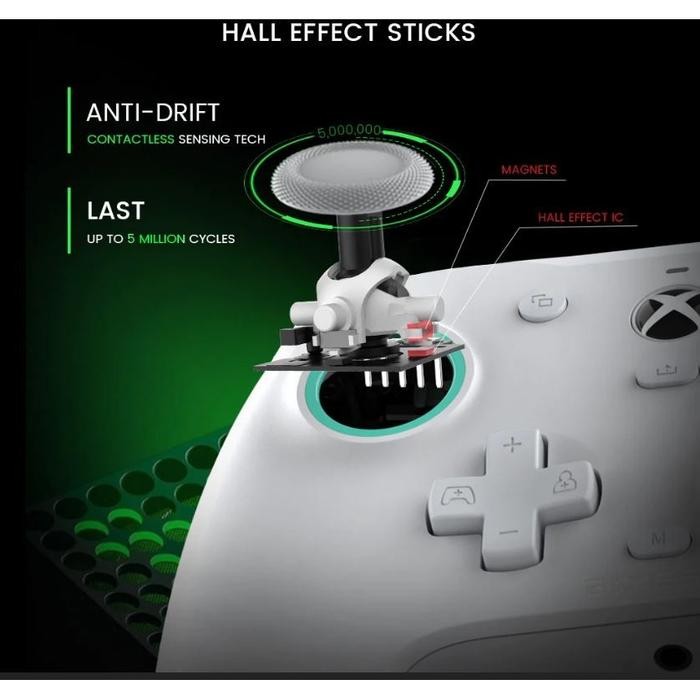 Impugnature In Gel/silicone PlayVital Per Controller Xbox Series X/S E One - Antiscivolo Nere - Foto 4
