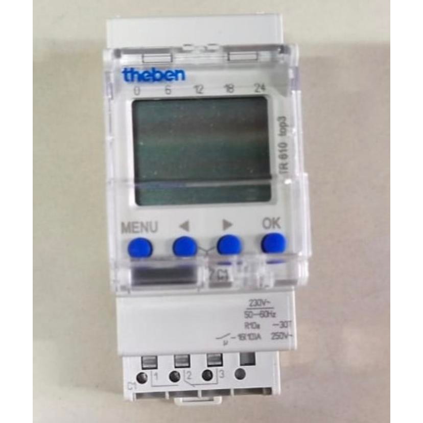 Jual Timer Theben Dital Asli Orinal type TR 610 TOP 3 / Timer Walet ...