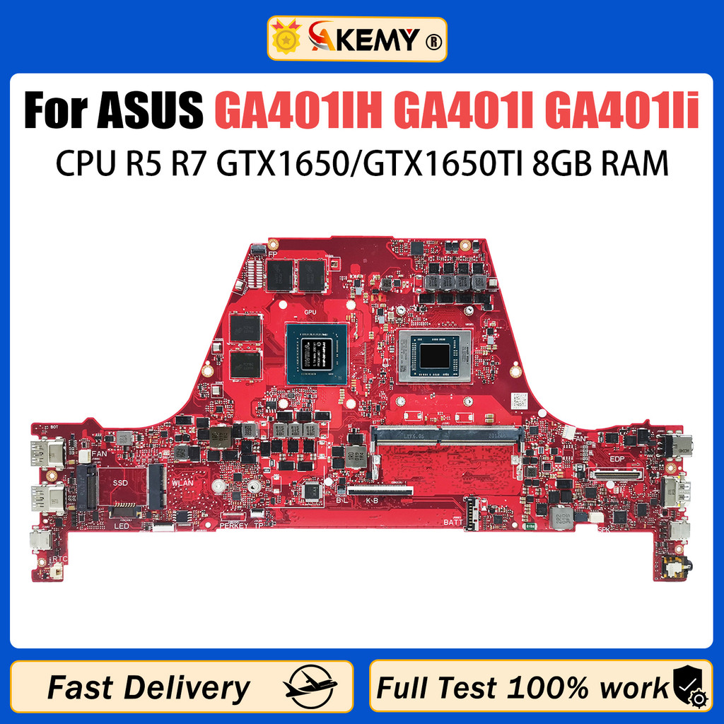 thumbnail image 2 of GA401I Mainboard For Asus GAMER ROG Zephyrus G14 GA401IH GA401Ii Laptop Motherboard With R5 R7 ⋛ I.1406333971 2 of 13