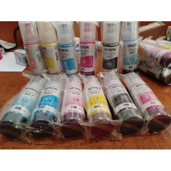 Jual Ready oke] Tinta Epson 057 L8050 L18050 Original - T09D Series ...