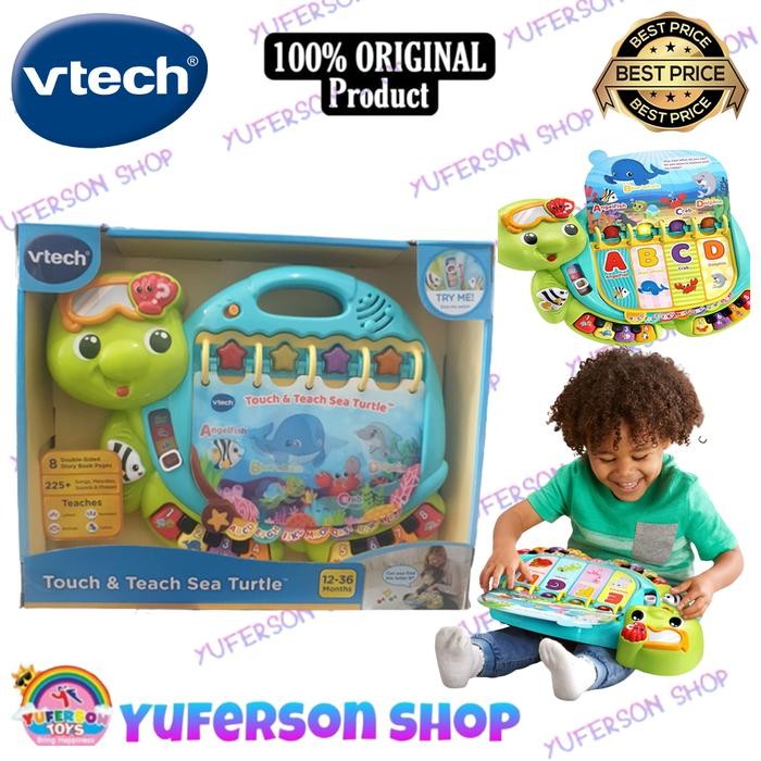 Jual VTECH TOUCH AND TEACH SEA TURTLE | Shopee Indonesia