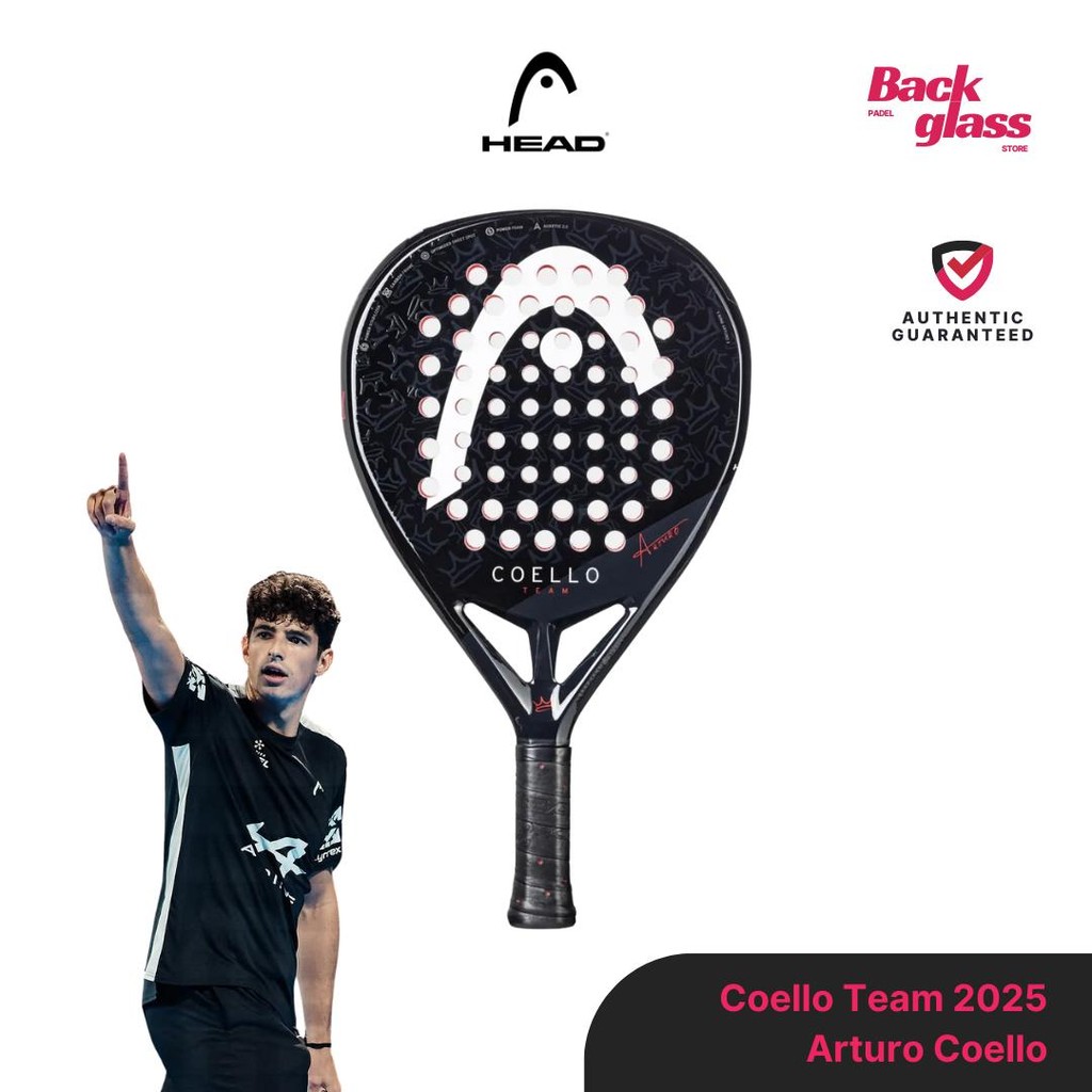 Jual Head Coello Team 2025 Arturo Coello - Padel Racket Original ...