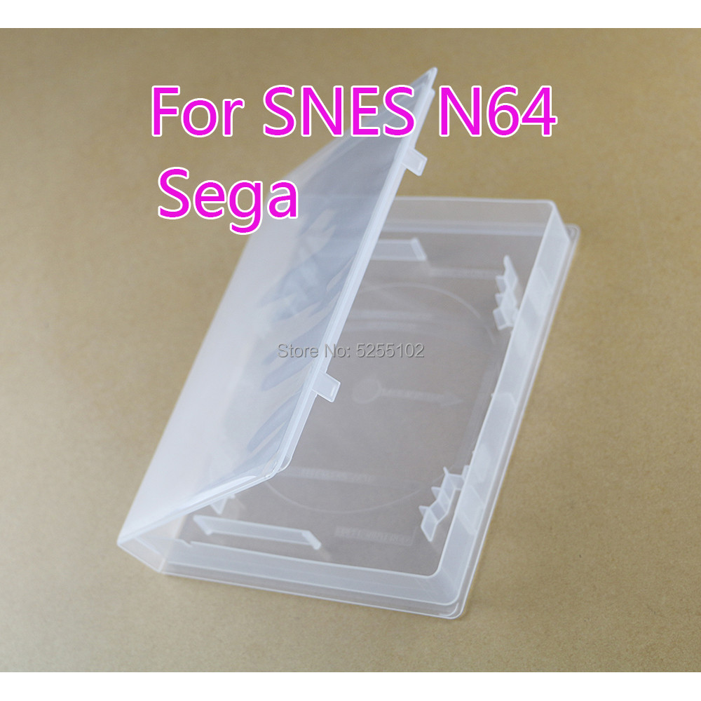 Jual 20PCS Box Game Card Cartridge CD DVD Protector Case Transparent ...