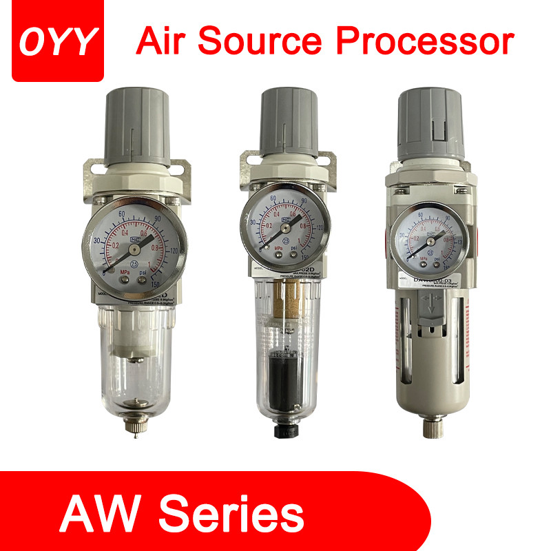 Jual AW2000-02D AW3000-03D Pressure Regulator Oil Trap Filter for ...