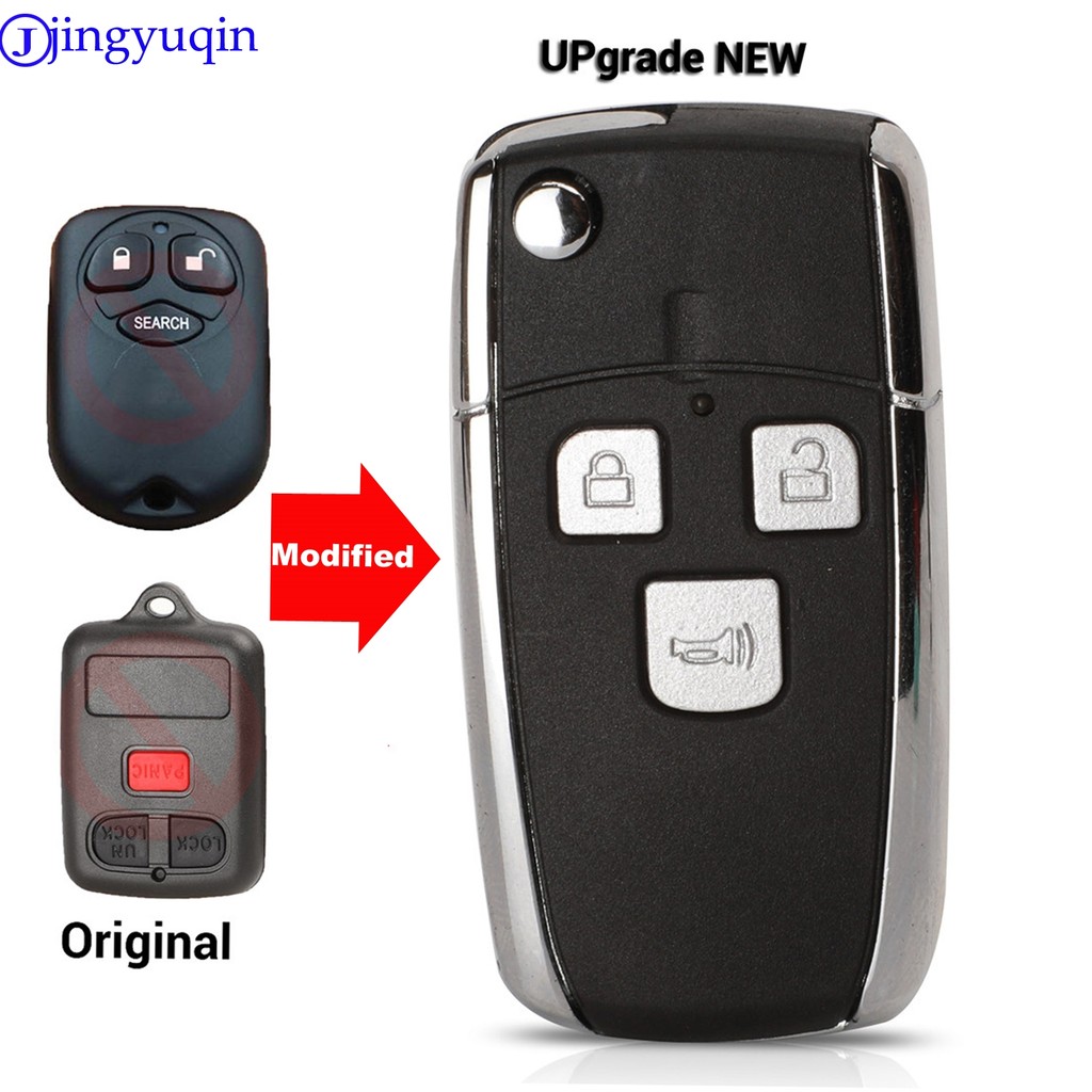 Jual jingyuqin 10ps 3b Modified Flip Folding Remote Key Shell For ...