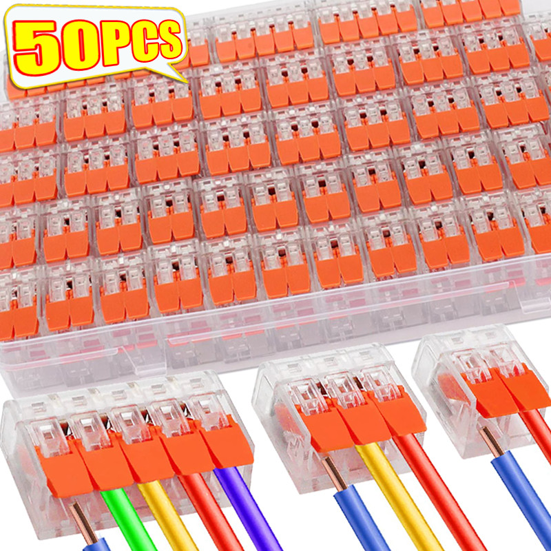 Jual Quick Connection Terminal Electrical Wire Connectors Universal ...