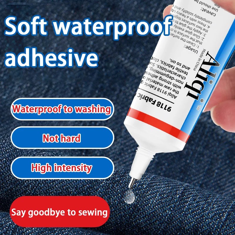 Jual Quick Dry Fabric Glue Fabric Patching Glue Versatile Fabric Repair ...