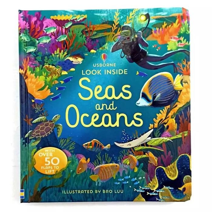 Jual Usborne Lift The Flap LOOK INSIDE Sea and Ocean Buku cerita anak ...