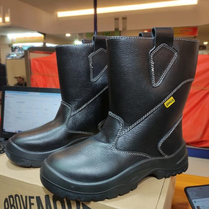 Jual New // Sepatu Safety Rangger Rakshasa Warna Hitam - Sepatu Safety ...