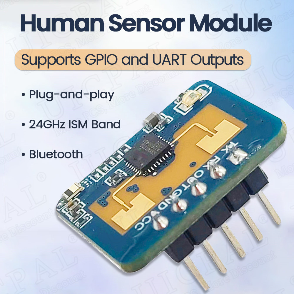 Jual New LD2410C 24GHz Human Presence Sensor FMCW Wave Radar Induction ...