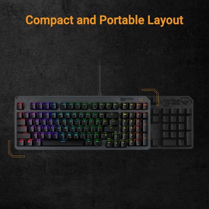 Jual ASUS TUF Gaming K3 Gen II Gaming Keyboard with Compact 97-key ...