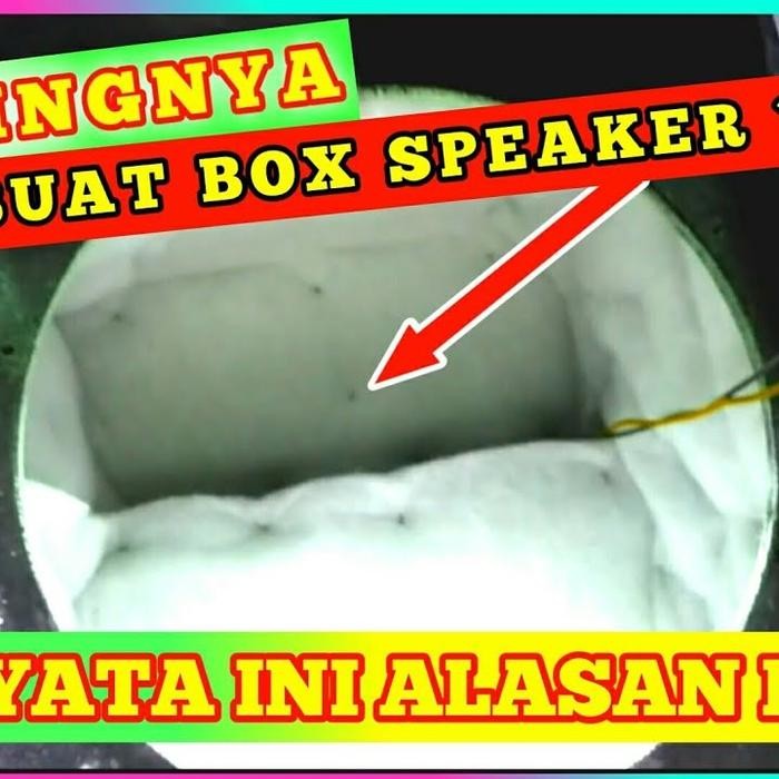 Jual Pilihan- Busa Box Speaker - Dakron Busa Peredam Suara Box Speaker ...
