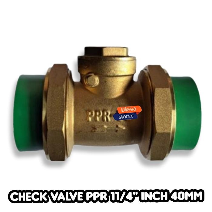Jual Check Valve Brass PPR 11/4