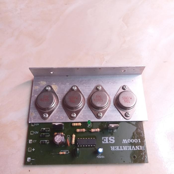 Jual KIT MODUL POWER INVERTER DC 12V/24V TO AC 220V MAX 500W | Shopee ...
