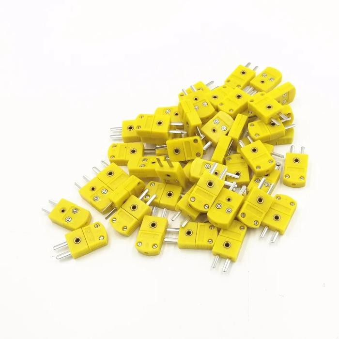 Jual 50 Pcs Type K Mini Connector Plug Thermocouple Temperature Type K ...
