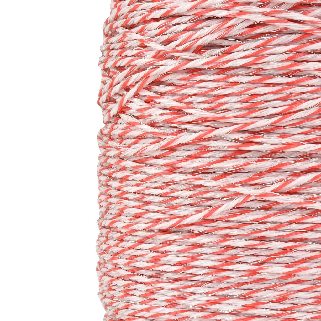 Jual 500/1000m Roll Electric Fence Rope Polywire Poly Rope for Horse ...