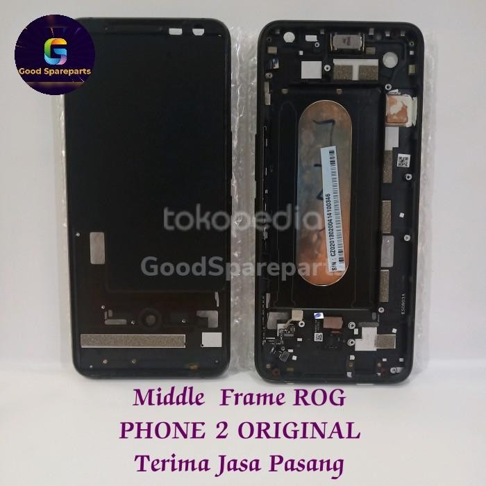 Jual Middle Frame Asus Rog Phone 2 Black Original | Shopee Indonesia