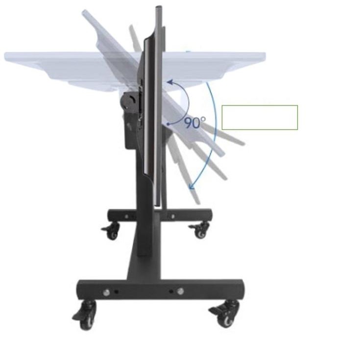 Jual Paling Berkualitas Stand Tv Roda Panggung Bracket Tv Floor Stand ...