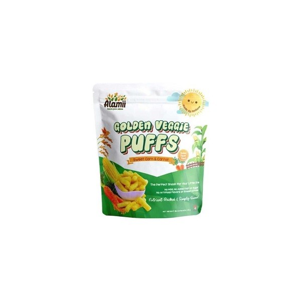 Jual ALAMII GOLDEN VEGGIE PUFFS 25G | Shopee Indonesia