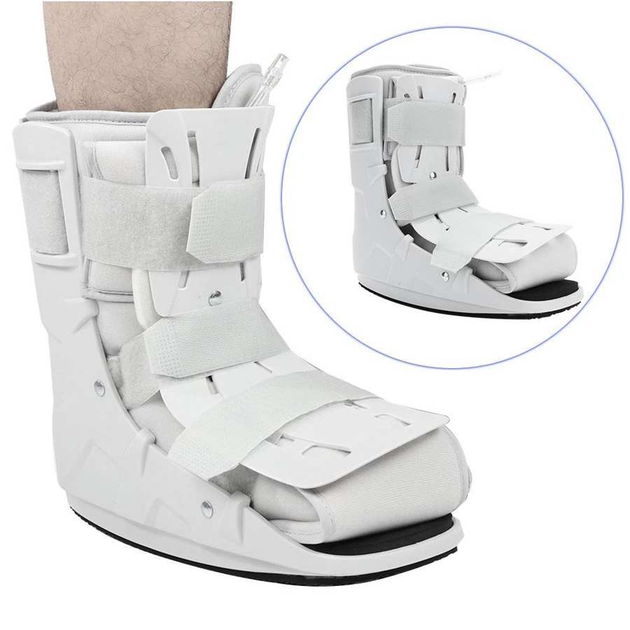 Jual Foam Pneumatic Ankle Support Walking Boot Ankle Strap Support Foot ...