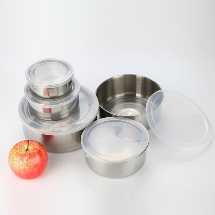 Jual rantang susun 5 stainless steel protect fresh box set of 5s ...