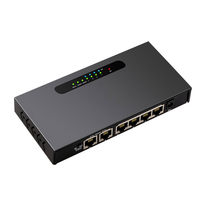Jual POE Switch 65W 4Port 10/100 PoE+2Port Uplink Ethernet Switch Iron ...