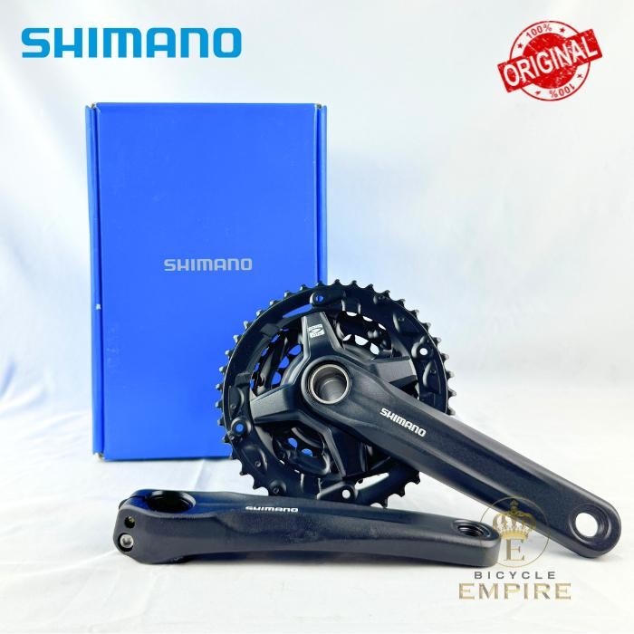 Pédalier Shimano Deore FC-M612 3x10 Vitesses - 175mm, 40/30/22T, Hollowtech II - Occasion