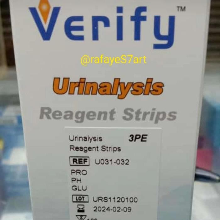 Jual strip verify urinalysis reagent / strip test urine | Shopee Indonesia