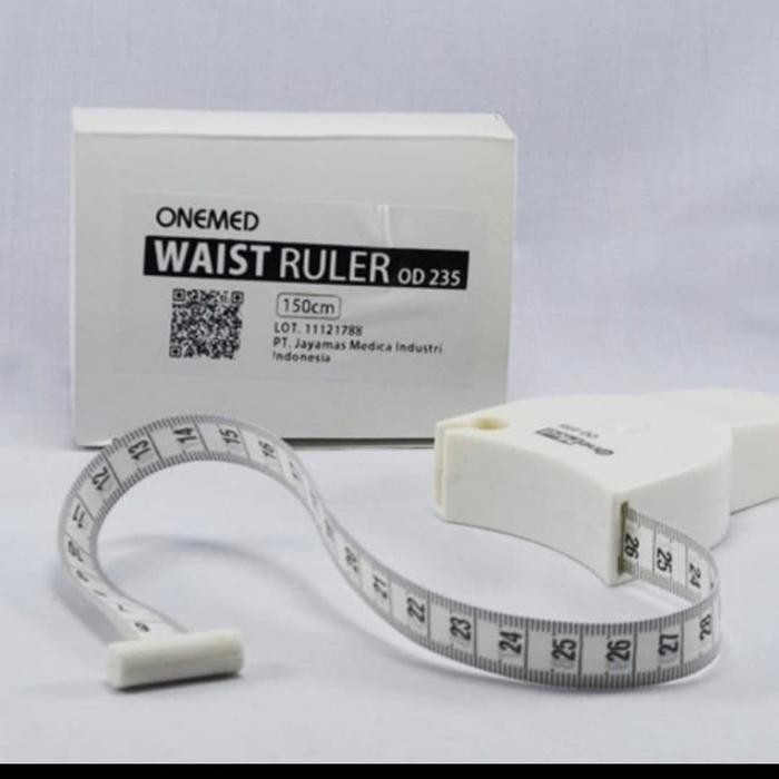 Jual WAIST RULER ALAT PENGUKUR LINGKAR TUBUH /METERAN ONEMED | Shopee ...