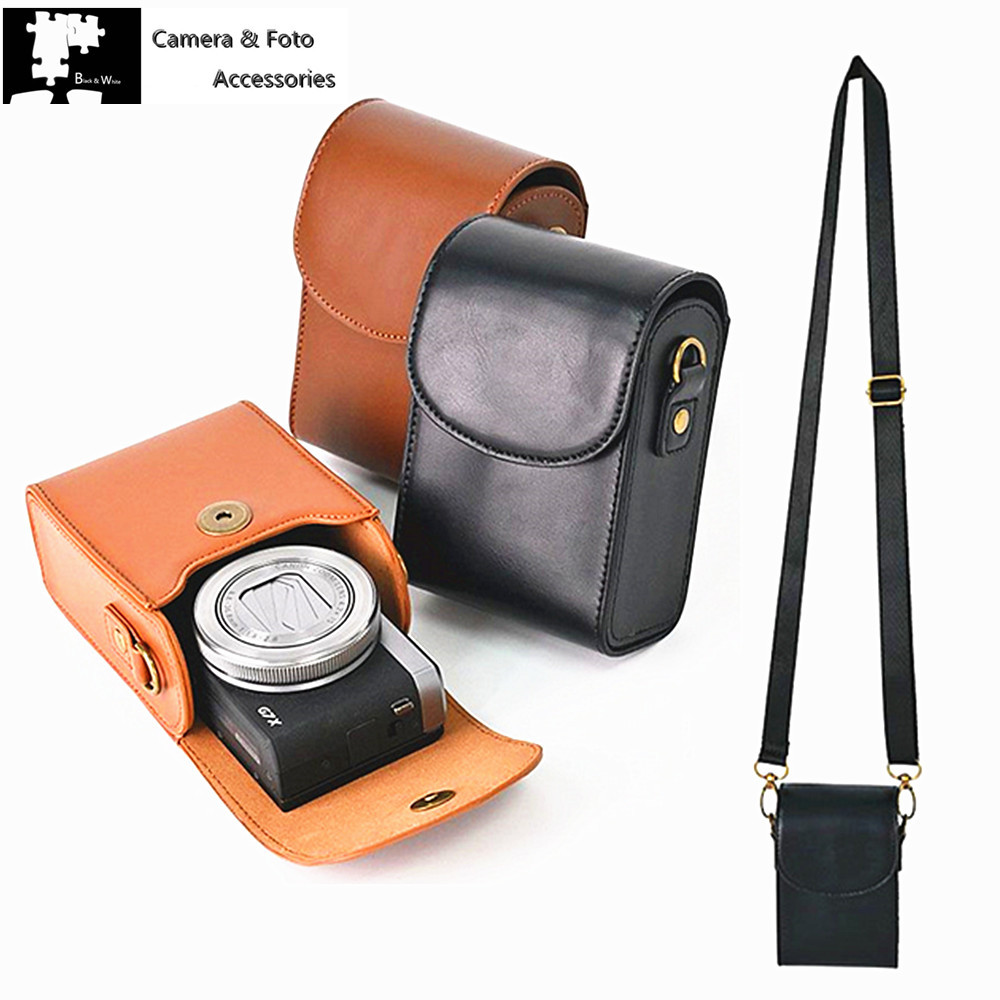 Jual Camera Bag Leather Case For Panasonic Lumix LX10 LX15 TZ96 TZ95 ...