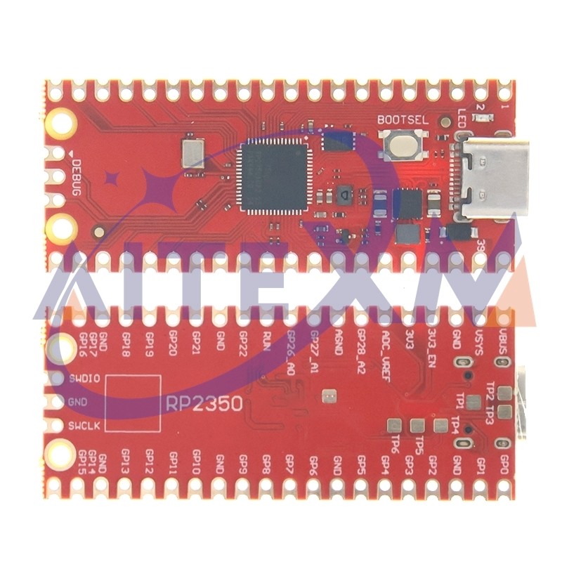 Jual New Pico2 RP2350 Development Board TYPE-C USB RP2350A Chip ...