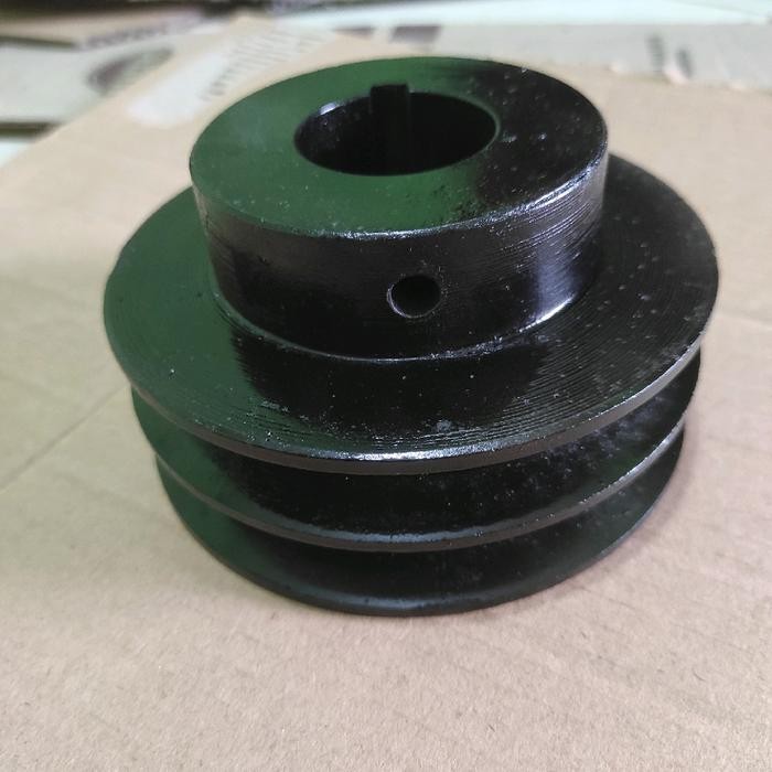Jual Pulley 4 inch B2 as 19, 20, 22, 24, 25, 1inch, 28mm Pulley Puli ...