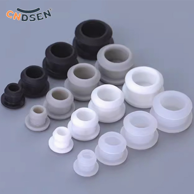 Jual IMPORT Silicone Rubber Caps T Type Plug Cover Snap-on Gasket ...
