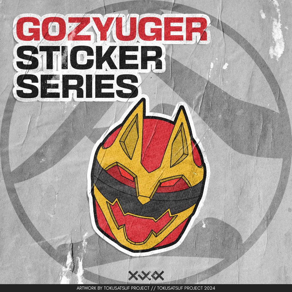Jual NO.1 Sentai Gozyuger Series Sticker Stiker | Shopee Indonesia