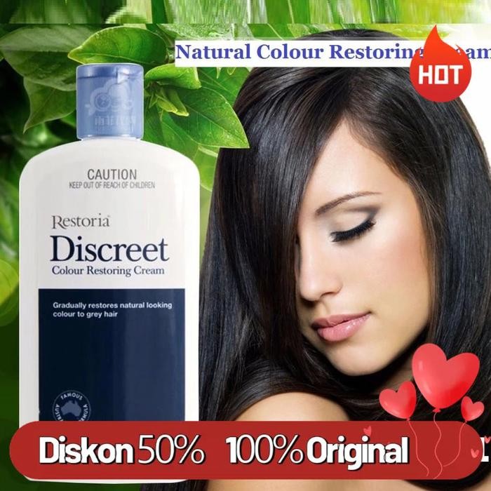 Jual Restoria Discreet Color Restoring Cream 250ml Restoria 250ml 100% ...