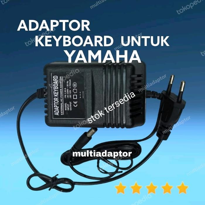 Alimentatore Yamaha PSR Adattatore 12 V CA/DC Per Yamaha PSR-21 PSR-22 PSR-27 PSR-32 PSR-36 Yodeyma Power