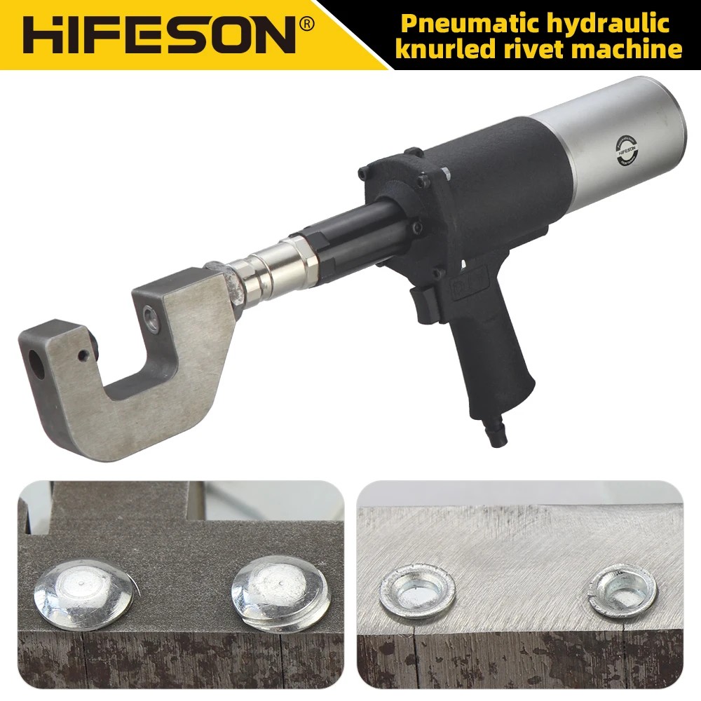 Jual HIFESON Pneumatic Hydraulic Rivet Gun Air Riveter Hammer Custom ...