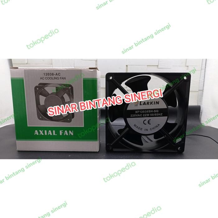Jual Axial Blower fan 4'' 120X120X38 XF12038SH-SQ LARKIN | Shopee Indonesia
