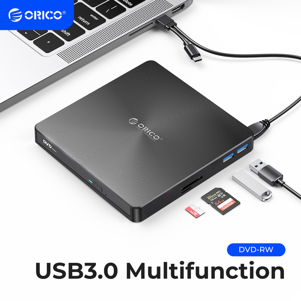 Jual ORICO External USB 3.0 Optical Driver CD/DVD-ROM Combo DVD RW ROM ...