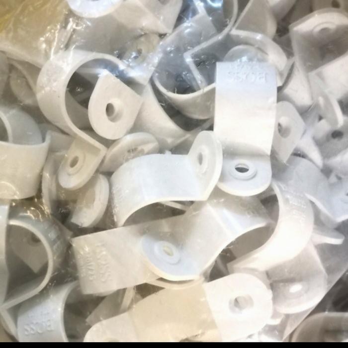 Jual Berkualitas Klem Pipa Conduit 25Mm / Clamp Pipa Listrik / Klem ...