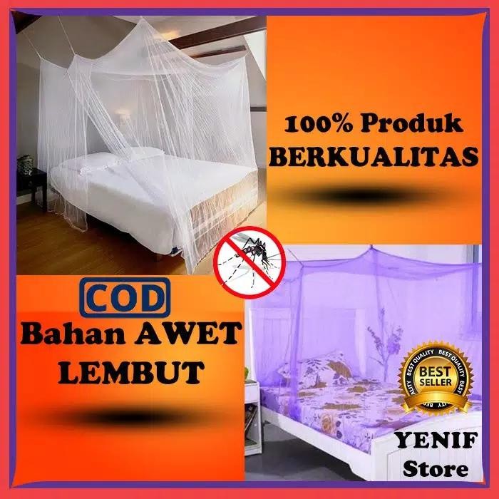 Jual Kelambu Tidur Klambu Slambu Selambu Kelambu Kotak Anti Nyamuk ...