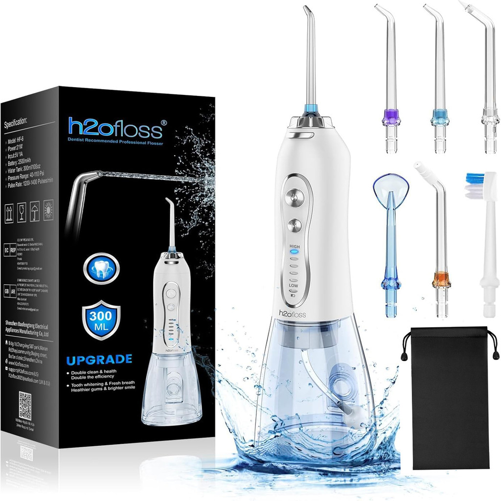 Jual h2ofloss Oral Irrigator Dental Water Jet Mouth Washing Machine ...