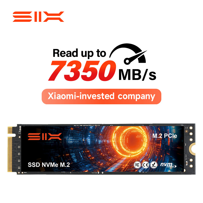 Jual SIX PCIe 4.0 SSD NVMe M2 7350MB/s Read Speed for PS5 & DIY Gaming ...